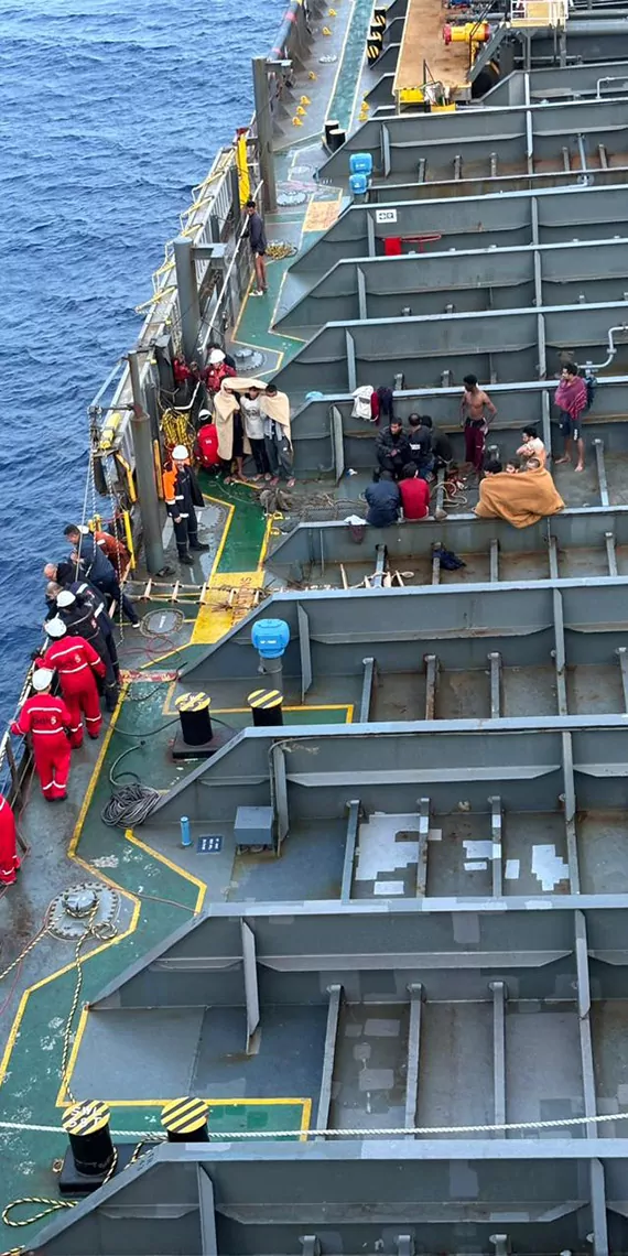 Beks gemi i̇şletmeciliği yönetimindeki beks bodrum tanker gemisi, tunus-malta arasında boğulmak üzere olan 139 mülteciyi kurtardı.