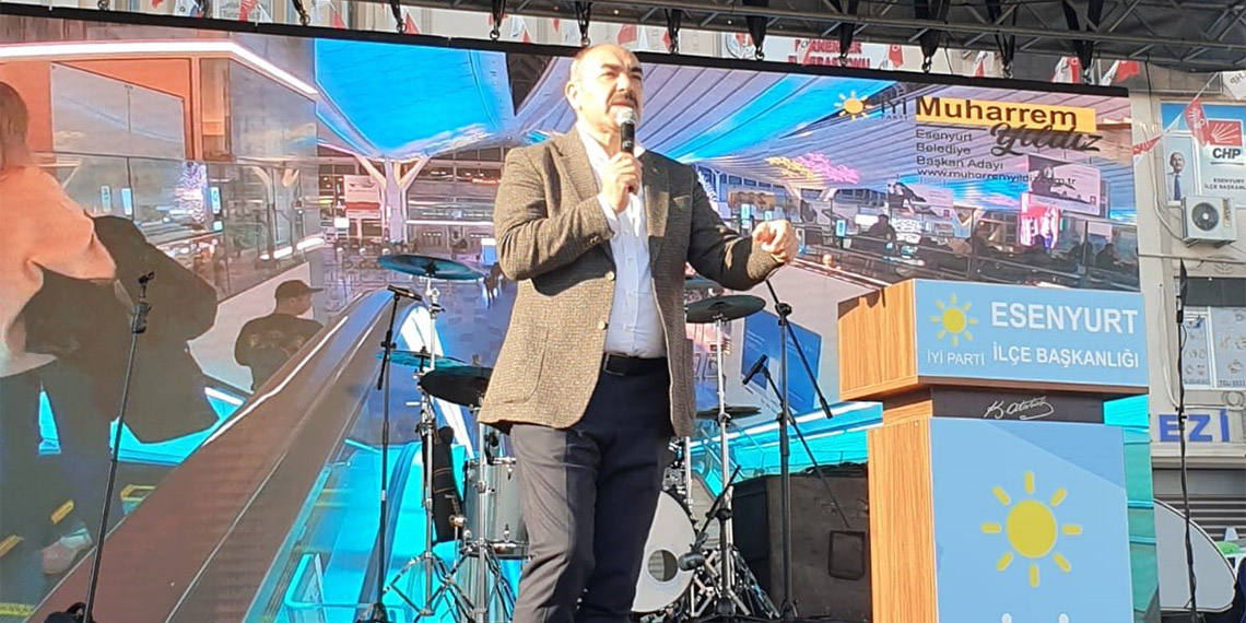 İYİ Parti Esenyurt Belediye Başkan Adayı Muharrem Yıldız, nevruz kutlamalarının yapıldığı etkinlikte ilçe sakinlerinden destek istedi. Yıldız, “Bizim sıramız geldi. Artık bir şans da bize vermelisiniz. Denenmişi denemenin kimseye bir faydası yok. Ele ele vereceğiz. Evimiz olan Esenyurt’a çocuklarımız için sahip çıkacağız” dedi.