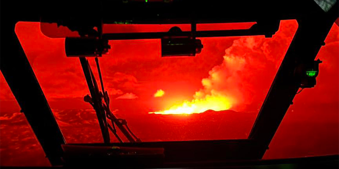 Sundhnukagigar kraterinde patlama