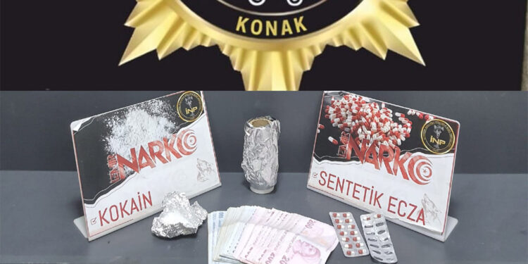 İzmir'de uyuşturucu ticaretine 2 tutuklama