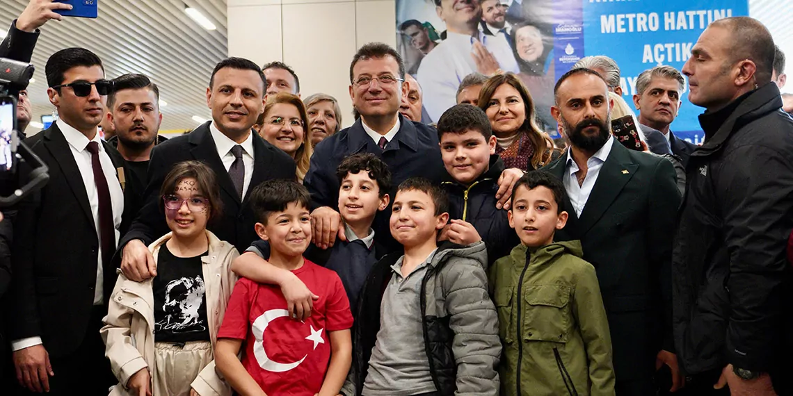 İmamoğlu ataköy-i̇kitelli metro hattının açılışını yaptı