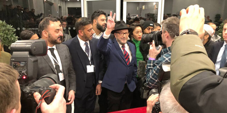 İngiliz milletvekili Galloway, Gazze’ye desteğini sürdürüyor