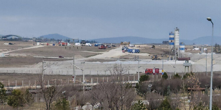 Konya'da eğitim uçağı düştü