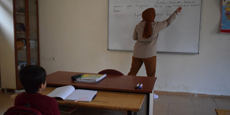 Kaşyayla Gidornik İlkokulu’nda tek öğrenci