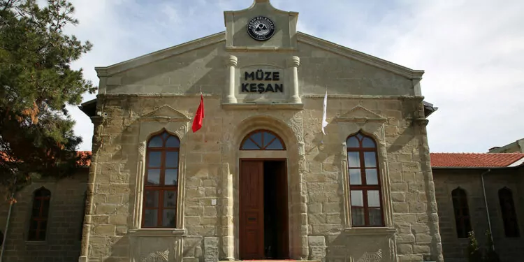 Keşan'daki tarihi bina restore edilip 'kent müzesi' oldu