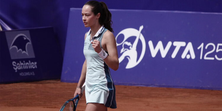 Milli tenisçi Zeynep Sönmez çeyrek finalde