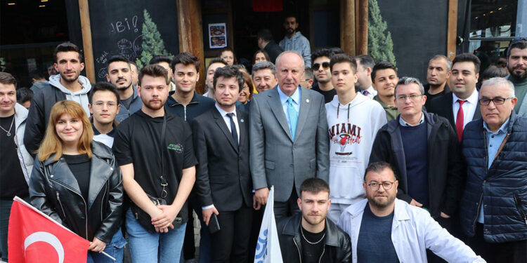 Muharrem İnce Denizli'de belediye başkan adayları için destek istedi