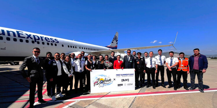 Milas-Bodrum Havalimanı, yaz sezonuna giriş yaptı