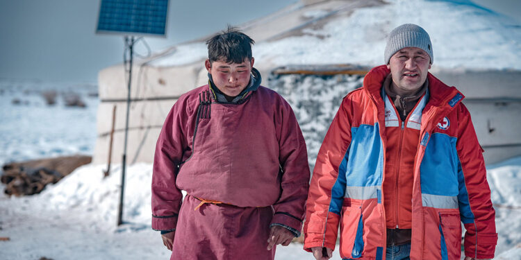 Moğolistan son 50 yılın en sert kışını geçiriyor