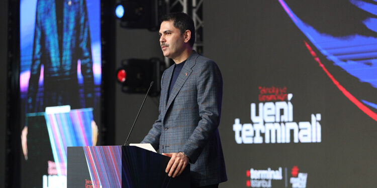 Murat Kurum 'Terminal İstanbul'un tanıtımına katıldı