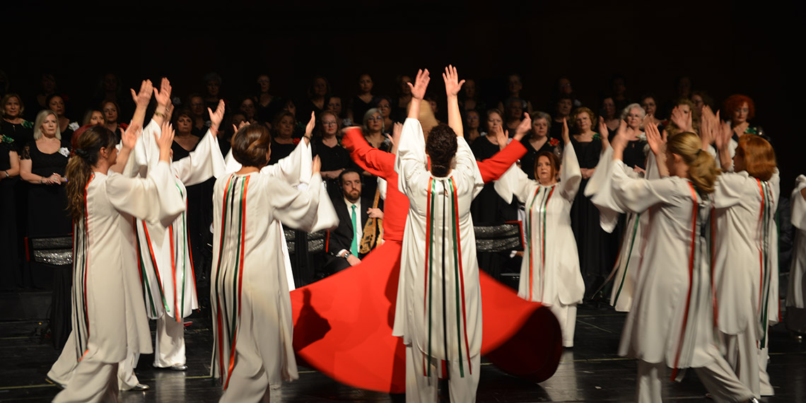 Nilüfer Kadın Korosu, Gazzeliler için sahne aldı