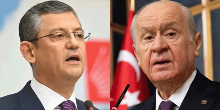 Özgür Özel'den, Bahçeli'yi tebrik etti