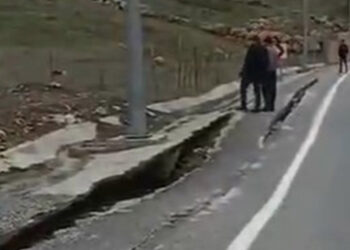 Şırnak-Hakkari karayolu çöktü