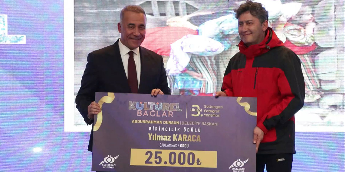 Sultangazi Belediyesi ‘Kültürel Bağlar’ temalı 3. Ulusal Fotoğraf Yarışması ödül töreni gerçekleşti.