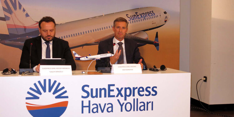 SunExpress yaz sezonunda 28 yeni noktaya uçacak