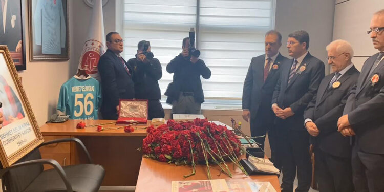 Şehit Cumhuriyet Savcısı Mehmet Selim Kiraz adliyede anıldı