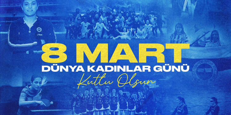 Spor camiasından 8 Mart Dünya Emekçi Kadınlar Günü mesajları