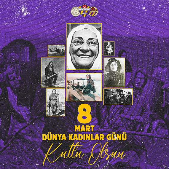 Spor camiasından 8 Mart Dünya Emekçi Kadınlar Günü mesajları