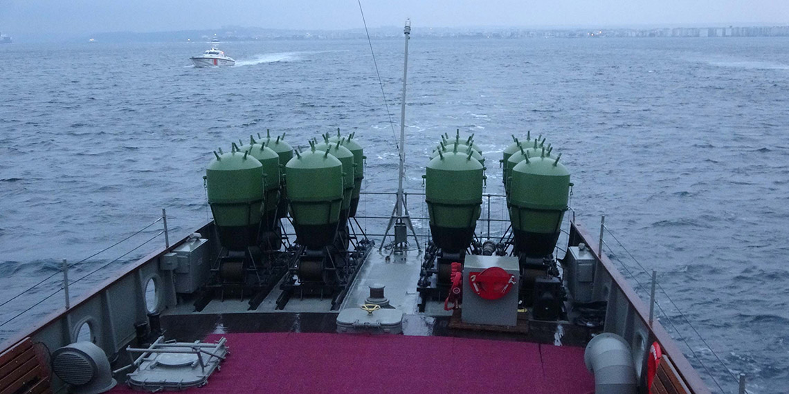 'TCG Nusret', 109 yıl sonra aynı rotada