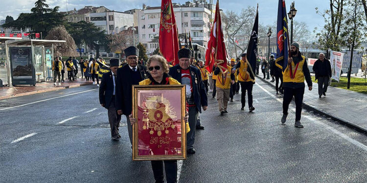 57'nci Alay Vefa Yürüyüşü Tekirdağ'dan başladı