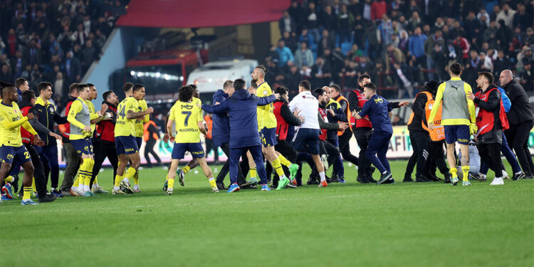 TFF'den Trabzonspor Fenerbahçe maçının ardından yaşanan olaylarla ilgili açıklama