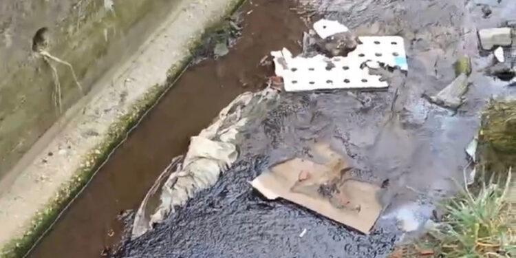 Tarihi Horhor Deresi'nde kirlilik; askeri bölgedeki su karışmış