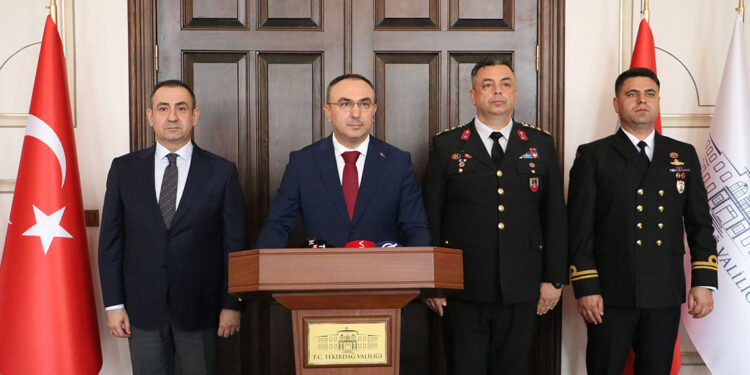 Tekirdağ Valisi: 6 milyon liralık vergi kaybı önlendi