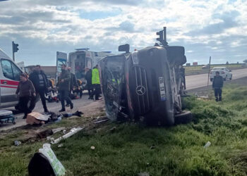 Tekirdağ'da TIR ile yolcu minibüsü çarpıştı: 5 ölü, 10 yaralı