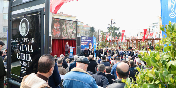 Türkan Şoray ve Fatma Girik Parkı törenle açıldı