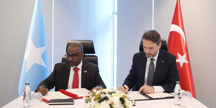Türkiye ile Somali arasında petrol ve doğal gaz anlaşması