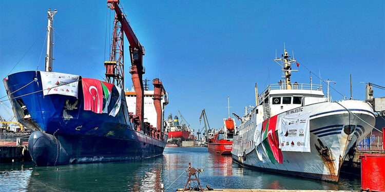 Uluslararası Özgürlük Filosu Gazze'ye gidiyor