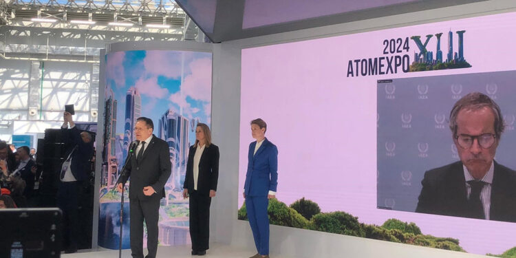 Uluslararası ATOMEXPO-2024 Forumu Rusya’da başladı