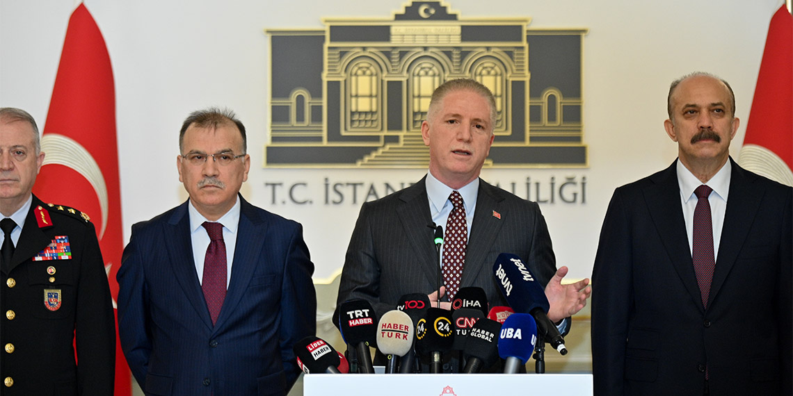 İstanbul Valisi Davut Gül, İstanbul'da meydana gelen asayiş olaylarının rakamlarını paylaştı. 2024'ün ilk 2 ayında 287 terör operasyonu düzenlendi; 265 terörist tutuklandı.