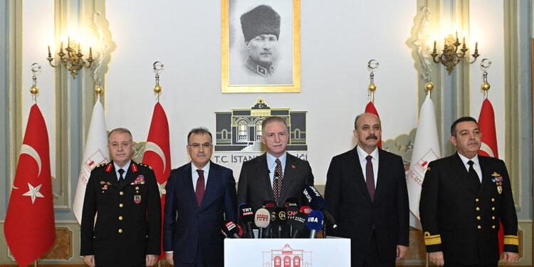 İstanbul'da meydana gelen asayiş olayları paylaşıldı