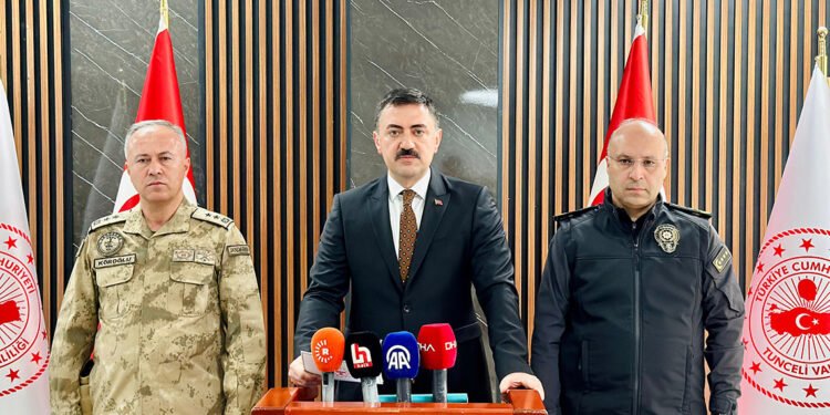 Valis Tekbıyıkoğlu: Tunceli'de terörist unsur kalmamıştır