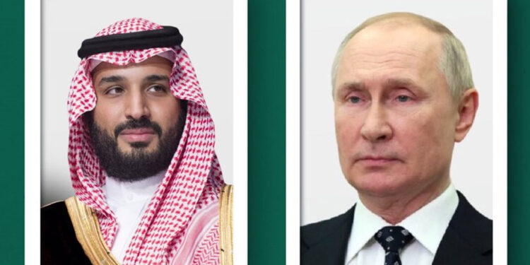 Veliaht Prens Bin Selman, Putin'i tebrik etti