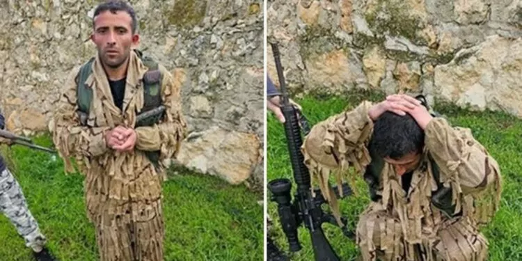 Zeytin dalı bölgesine sızmaya çalışan terörist yakalandı