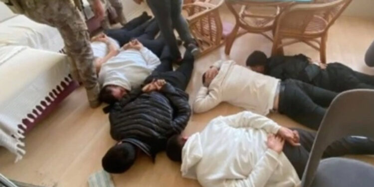 MAHZEN-4 operasyonu; 9 şüpheli yakalandı