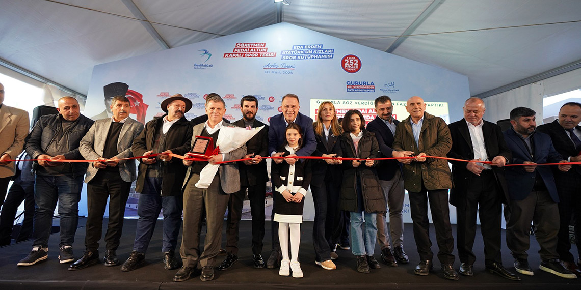 ‘Öğretmen Fedai Altun Kapalı Spor Tesisi’ hizmete açıldı