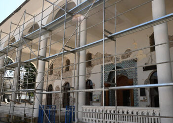 134 yıllık envar-ül hamit camisi restore ediliyor