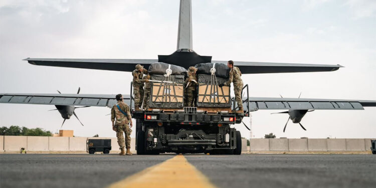ABD'nin Gazze'ye havadan yardımları tekrar başladı