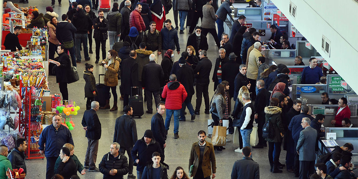 AŞTİ'de Ramazan Bayramı yoğunluğu yaşandı
