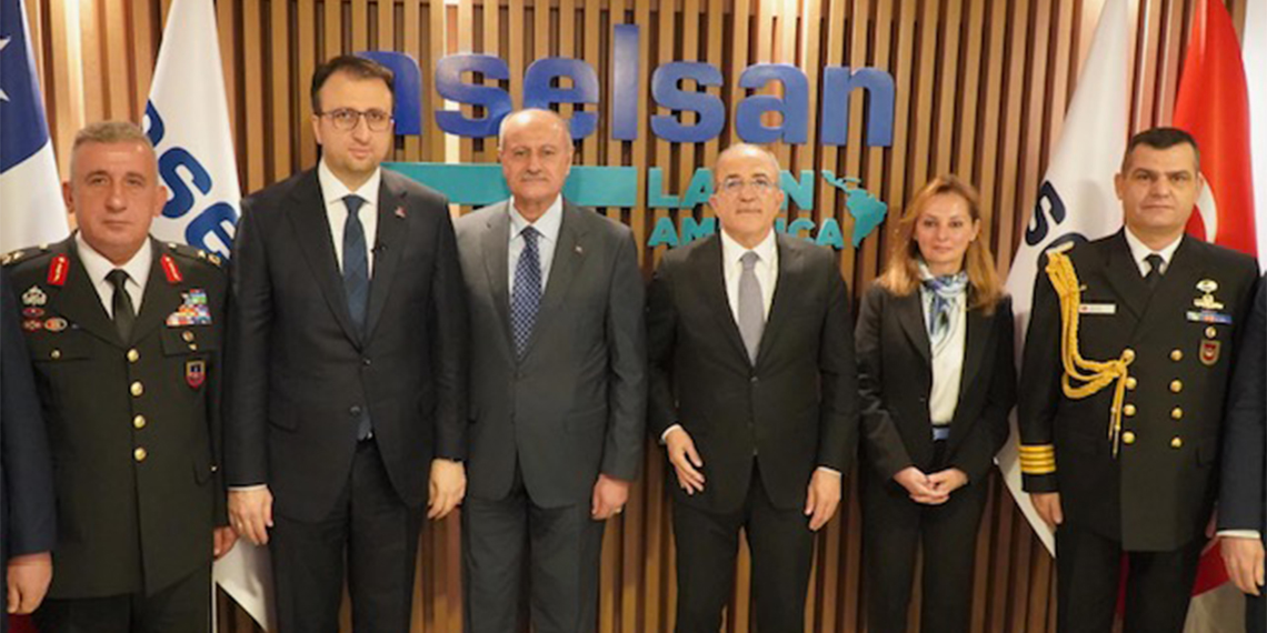 ASELSAN'ın Santiago Ofisi, Milli Savunma Bakan Yardımcısı Şuay Alpay, Türkiye'nin Santiago Büyükelçisi Gülcan Akoğuz'un da katılımı ile açıldı.