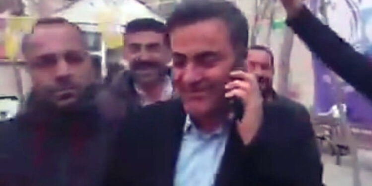 Abdullah Zeydan'ın mazbata sevinci