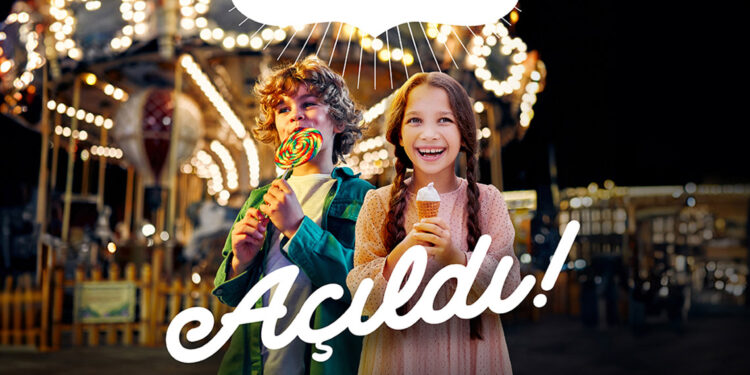 Akbatı Retro Lunapark 23 Nisan’da açıldı