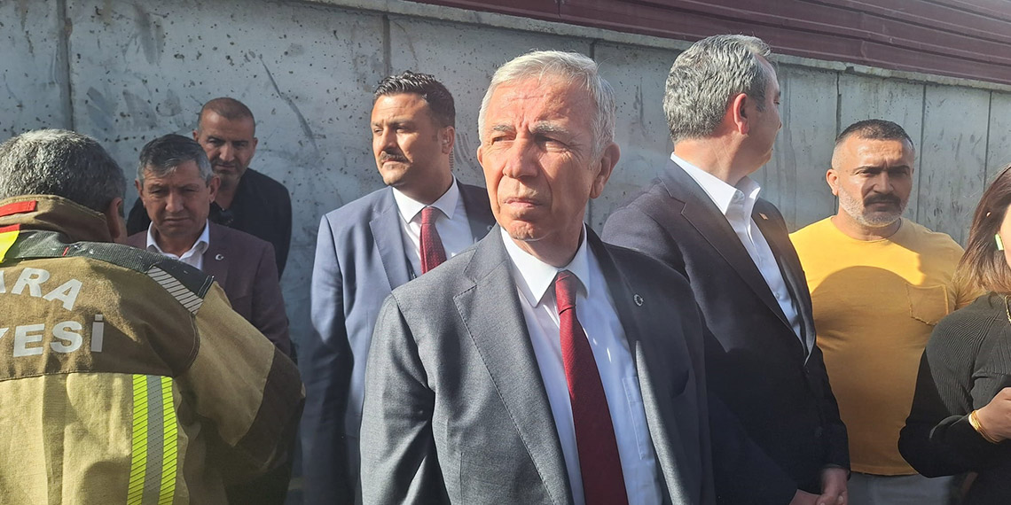 Ankara'da Hurdacılar Sanayi Sitesi'nde yangın