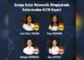 Avrupa kızlar matematik olimpiyatlarında 4 türk öğrenciye madalya