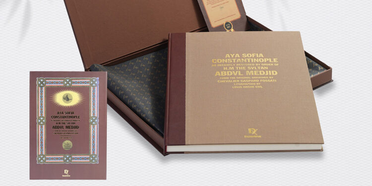 Ayasofya'nın restorasyon tarihi kitaplaştırıldı