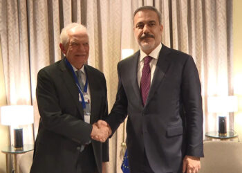 Hakan Fidan Josep Borrell ile bir araya geldi