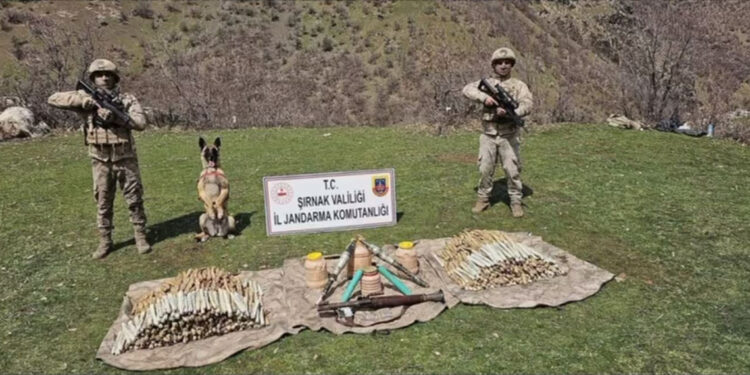 Bozdoğan-28 operasyonlarında 82 mağara imha edildi